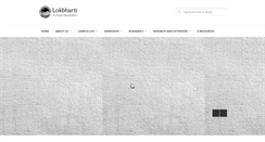 Desktop Screenshot of lokbharti.org